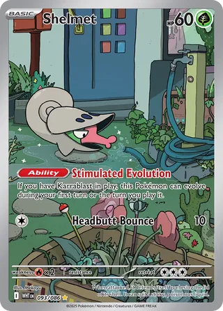 Shelmet (White Flare 093/086)